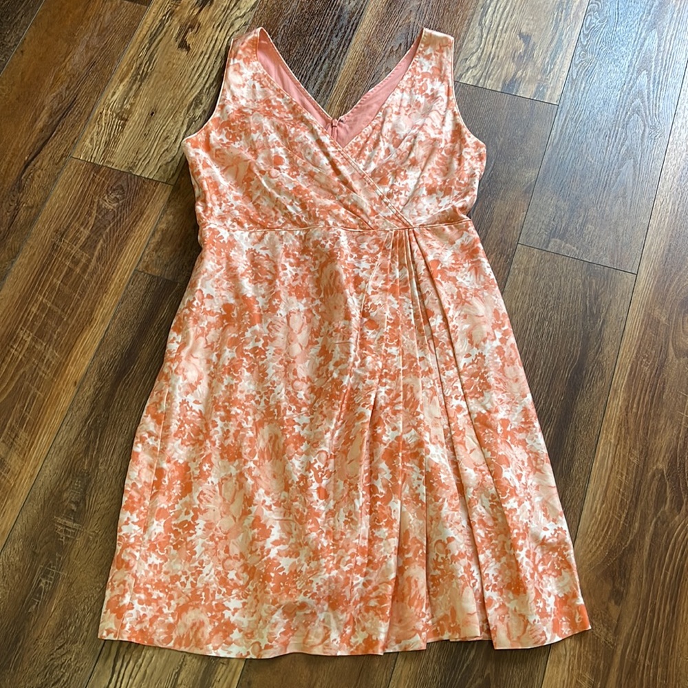 Talbots Petites. Size 16P. Sleeveless pink/salmon color.